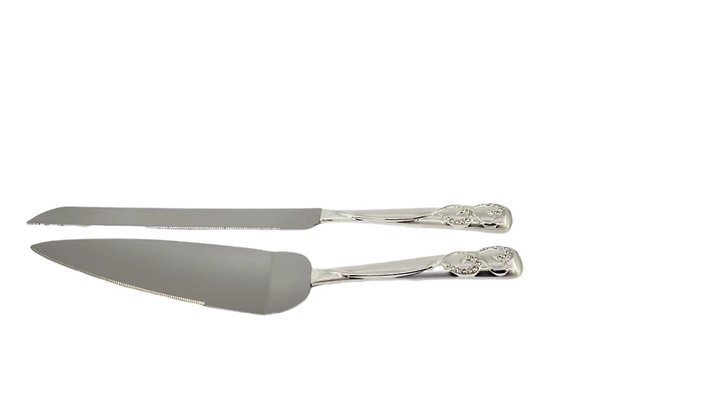 2 Piece Silver Cake Server WJ1CS