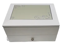Jewelery Box with Drawer and Mirror