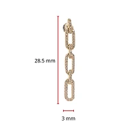 14K Yellow Gold 0.33cttw Diamond Dangle Earrings