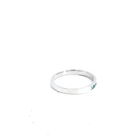 14K Yellow Gold Sapphire and Diamond Ring - Size 6