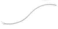 10K White Gold 2.00cttw Diamond Tennis Bracelet, 7"