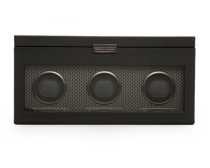 Axis Triple Watch Winder with Storage 