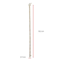 10K Yellow Gold 1.50cttw Diamond Tennis Bracelet, 7" - Yellow Gold