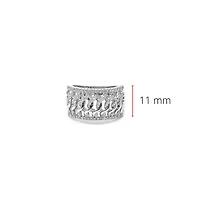 14K White Gold 0.50cttw Diamond Ring, size 6.5