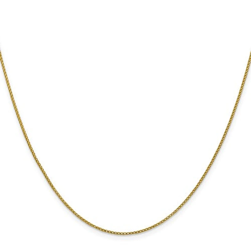 14K Gold 1.6mm Diamond Cut Open Franco Chain - /