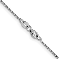 14K Gold 1mm Diamond Cut Open Franco Chain - /