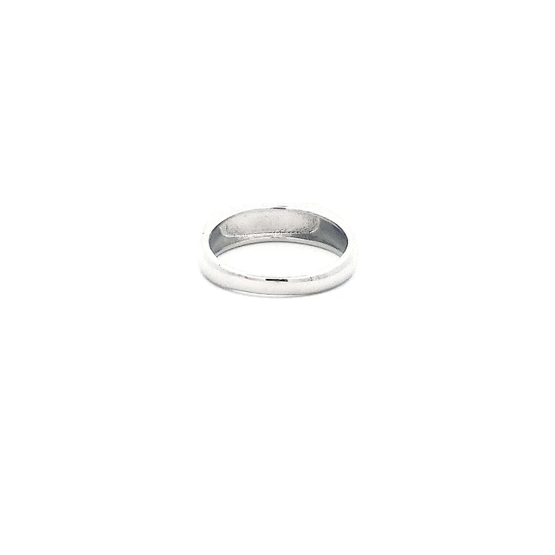 Silver 925 High Polish Plain Engravable Ring