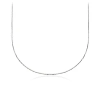 925 Sterling Silver 0.80mm Thick Box Chain - 18 Inches