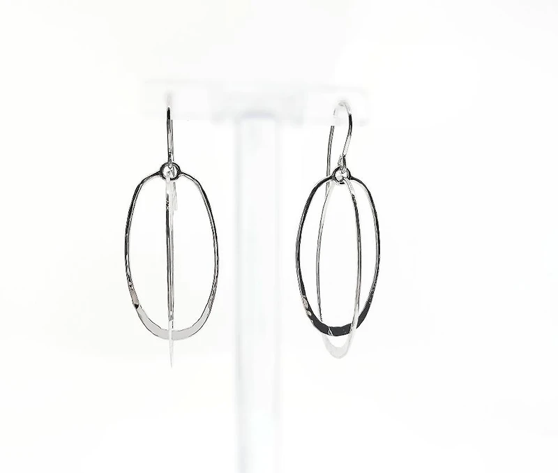 Sterling Silver Earrings 46mm