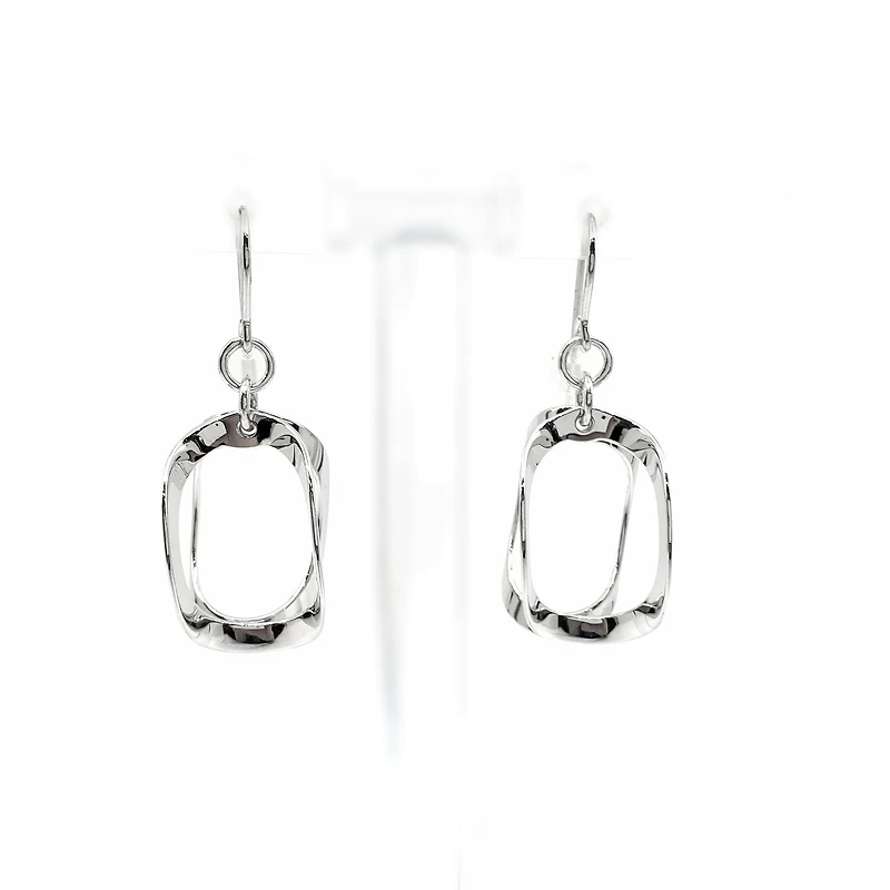 Sterling Silver Earrings 36mm