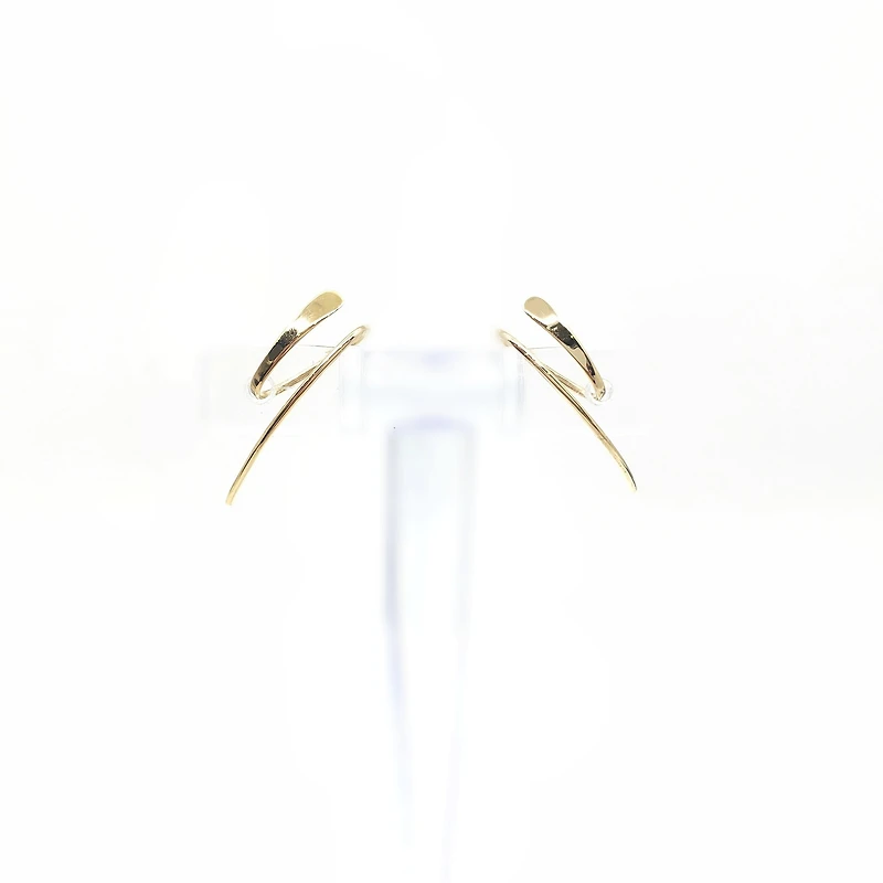 14K Yellow Gold Ear Wrap Earring
