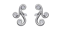 10K White Gold 0.215cttw Canadian Diamond Earrings