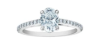 14K Gold 1.20cttw Lab Grown Diamond Engagement Ring, 6.5 - /