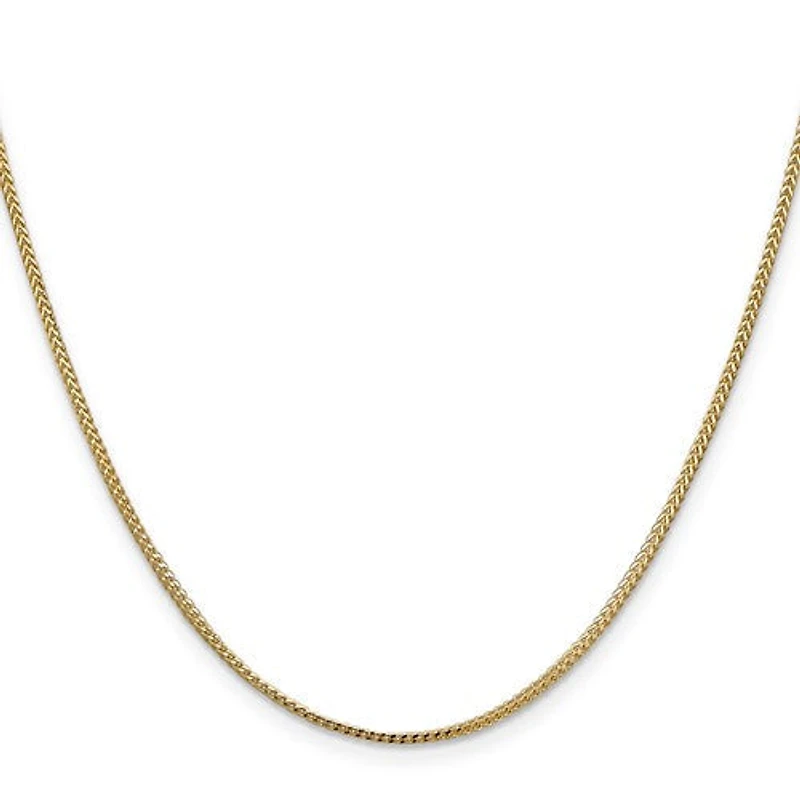 14K Gold 2.0mm Franco Chain - /