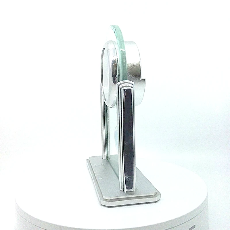 Heart Pendulum Glass Clock