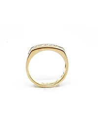 10K Yellow Gold 0.50ttw Gents Diamond Ring, size 10