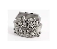 Pewter Noah's Ark Piggy Bank