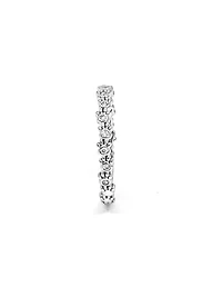 10K White Gold 0.065cttw Diamond Paw Print Ring, size 6.5