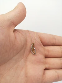 Yellow Gold Diamond Pendant