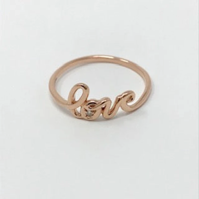 Diamond Love Ring