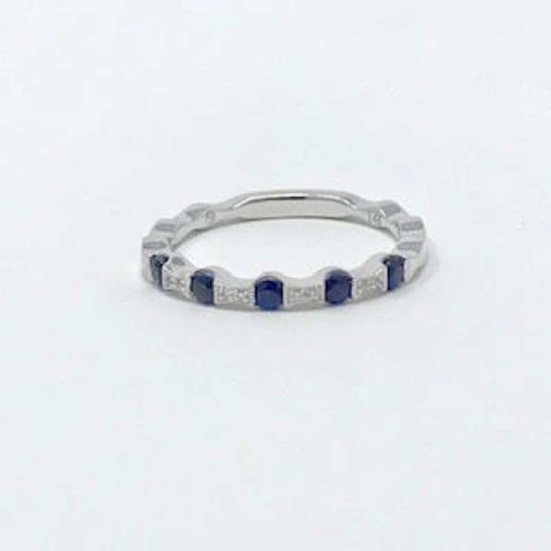 Sapphire and Diamond Ring
