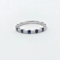 Sapphire and Diamond Ring