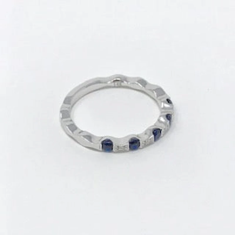 Sapphire and Diamond Ring