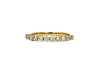 14K Yellow Gold 0.50cttw Lab Grown Diamond Band