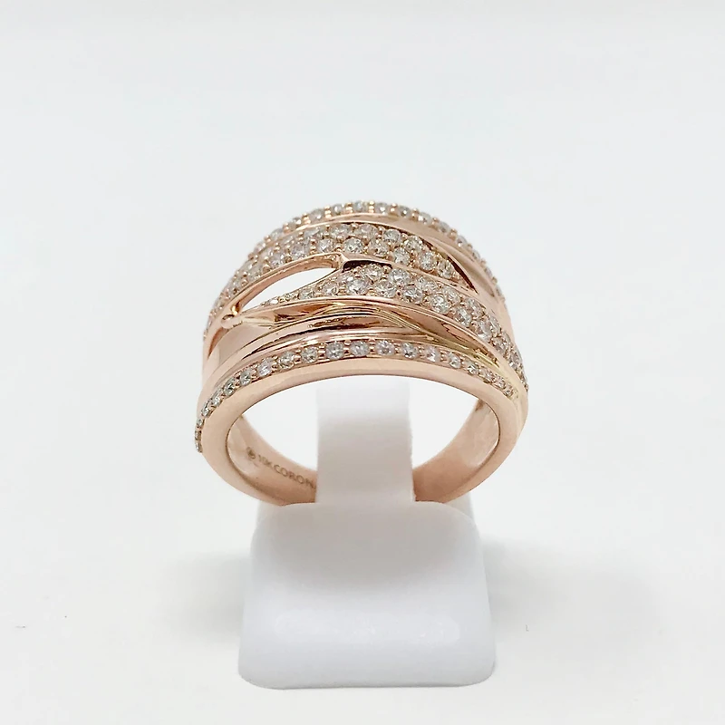 Rose Gold and Diamond Ring