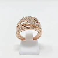Rose Gold and Diamond Ring
