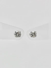 2.00 Carat Diamond Stud Earrings