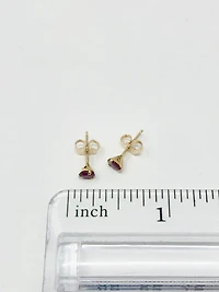 Ruby Stud Earrings