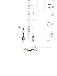 Treated Blue Diamond Earrings