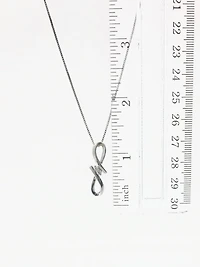 Silver and Diamond Necklace
