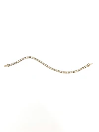 10K Yellow Gold 2.00cttw Diamond Tennis Bracelet, 7"