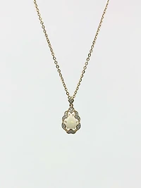 Opal and Diamond Necklace