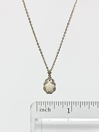 Opal and Diamond Necklace