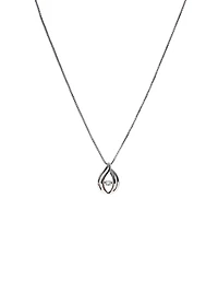 Diamond Silver Necklace