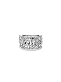 14K White Gold 0.50cttw Diamond Ring, size 6.5