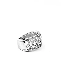 14K White Gold 0.50cttw Diamond Ring, size 6.5