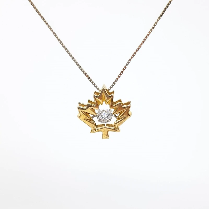 Canadian Diamond Pulse Pendant