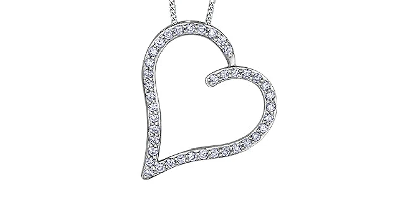 Heart Diamond Pendant