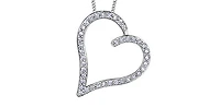 Heart Diamond Pendant