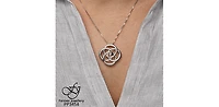 Canadian Diamond Silver Necklace