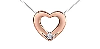Rose Gold Canadian Diamond Pendant