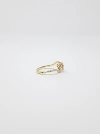 14K Yellow Gold 0.73cttw Diamond Ring