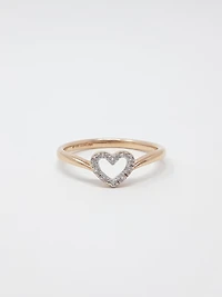 Heart Diamond Ring