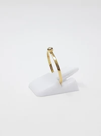 10K Yellow Gold 0.02cttw Diamond Ring - /