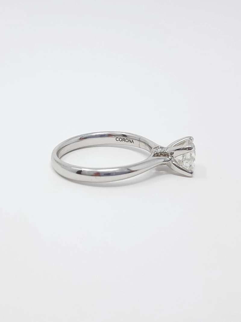 Full Carat Diamond Engagement Ring