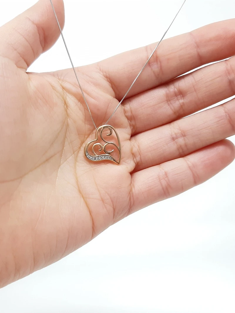 Diamond Heart Pendant